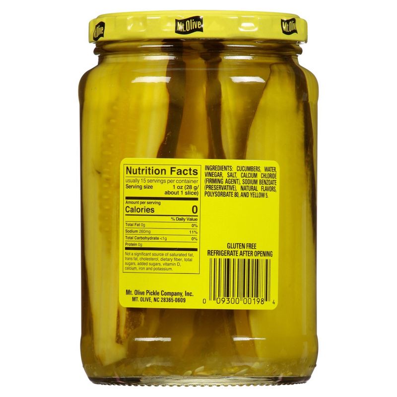 Mt. Olive Sandwich Stuffers Kosher Dill, 24 fl oz