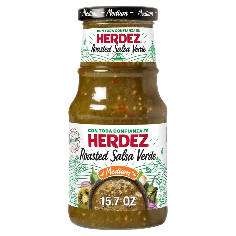 Herdez Medium Roasted Salsa Verde, 15.7 oz