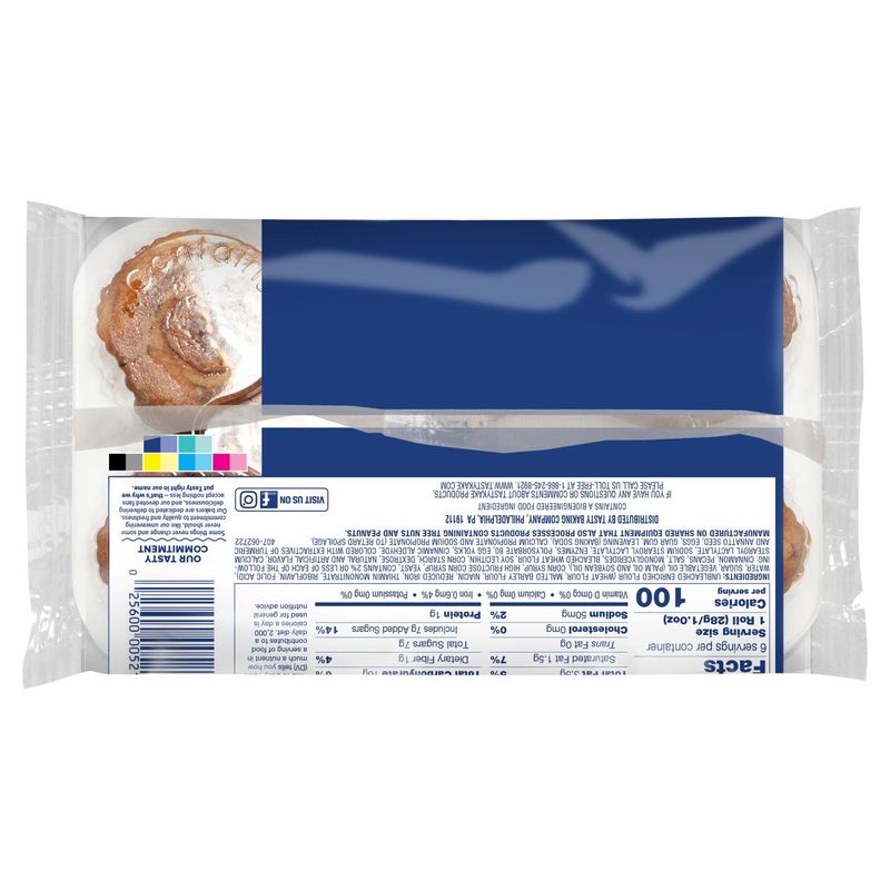 Tastykake Pecan Swirls, 6 count, 6 oz