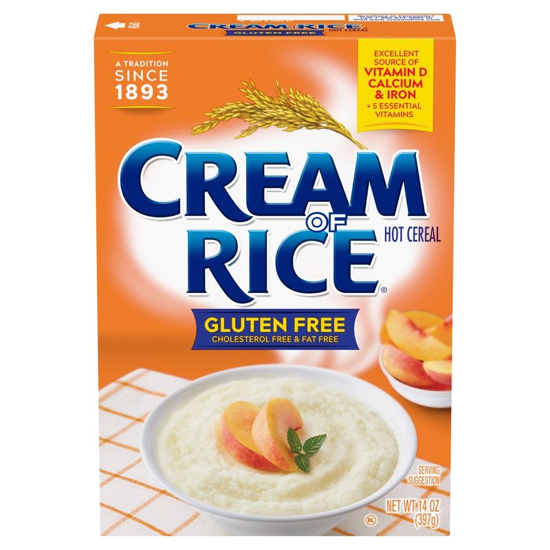 Cream of Rice Gluten Free Hot Cereal, 14 oz