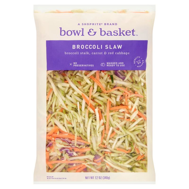 Bowl &amp; Basket Broccoli Slaw, 12 oz bag