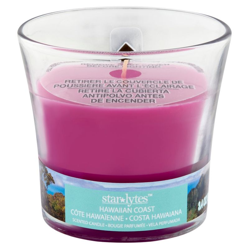 Starlytes Hawaiian Coast Scented Candle, 3.4 oz