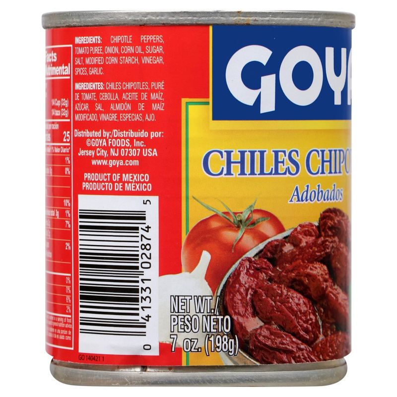 Goya Chipotle Peppers in Adobo Sauce, 7 oz