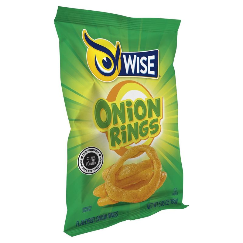 Wise Flavored Onion Rings, 5.85 oz