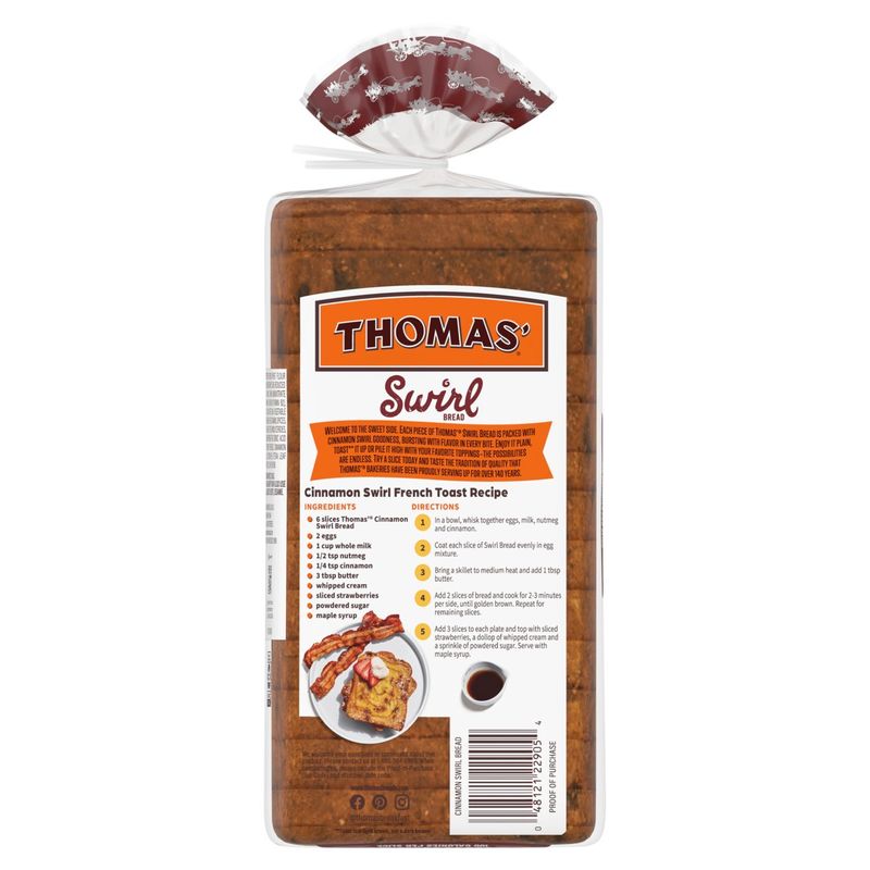 Thomas' Cinnamon Swirl Bread, 1 lb