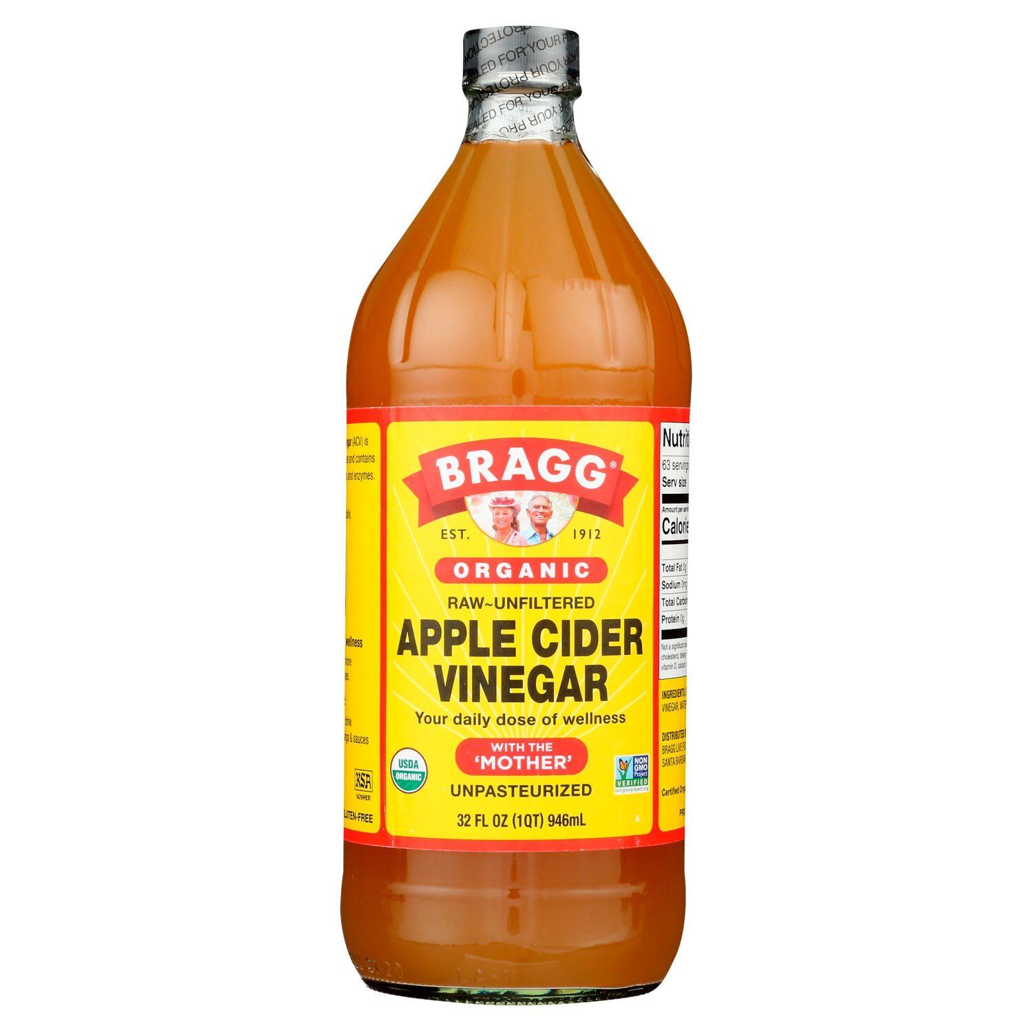 Bragg Organic Apple Cider Vinegar, 32 fl oz