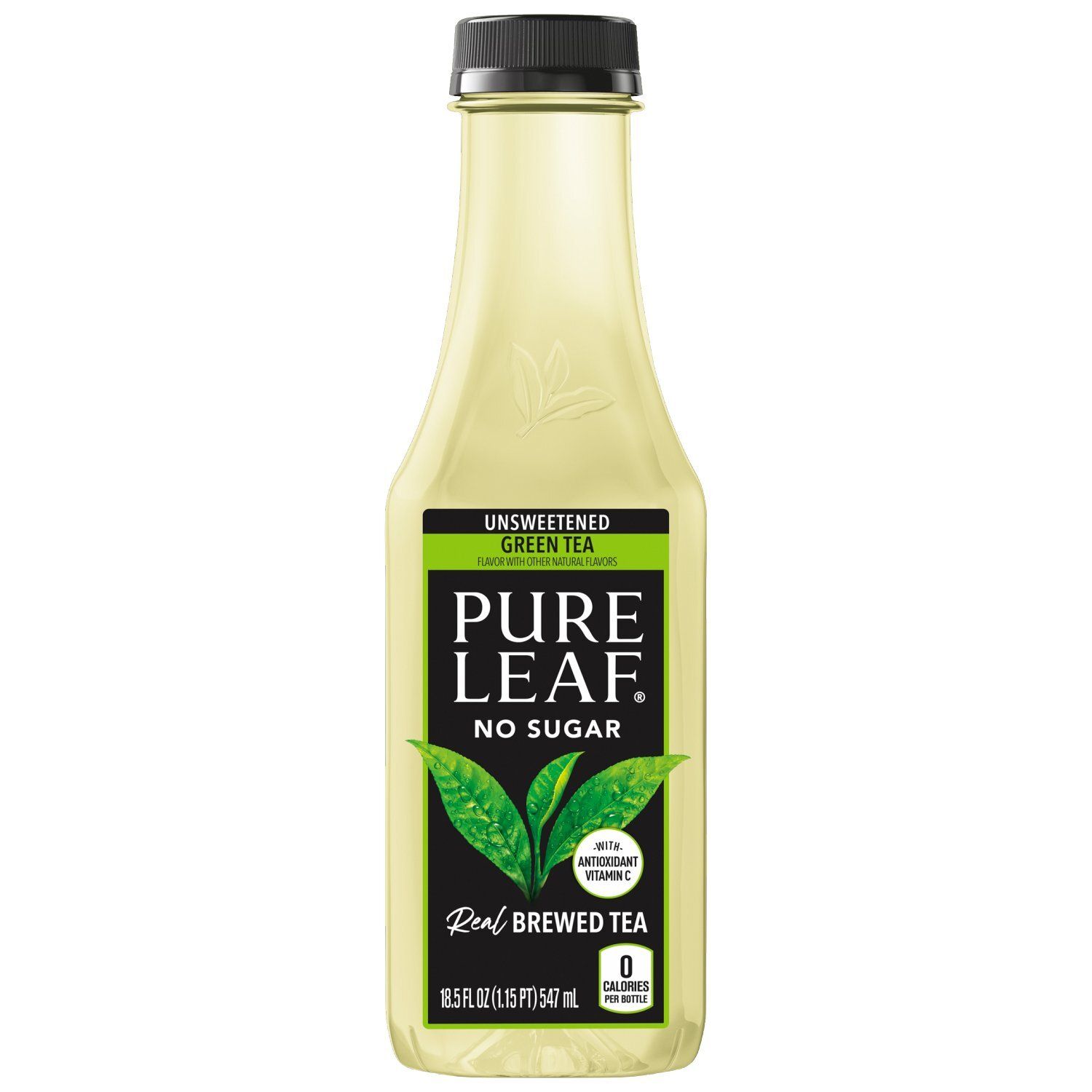 Pure Leaf No Sugar Real Brewed Tea Green Tea Unsweetened 18.5 Fl Oz