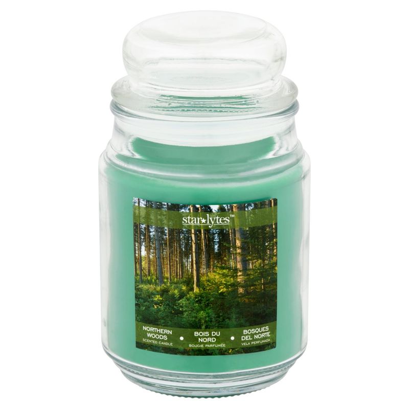 Star Lytes Northern Woods Scented Candle, 18 oz