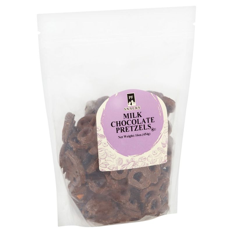 PF Snacks Milk Chocolate Pretzels, 16 oz