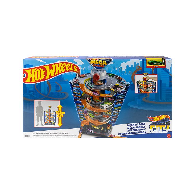 Mattel Hot Wheels City Mega Garage Playset