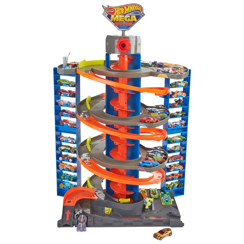 Mattel Hot Wheels City Mega Garage Playset