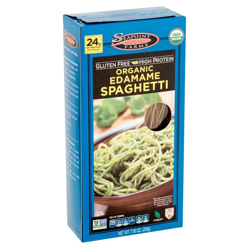 Seapoint Farms Organic Edamame Spaghetti Pasta, 7.05 oz
