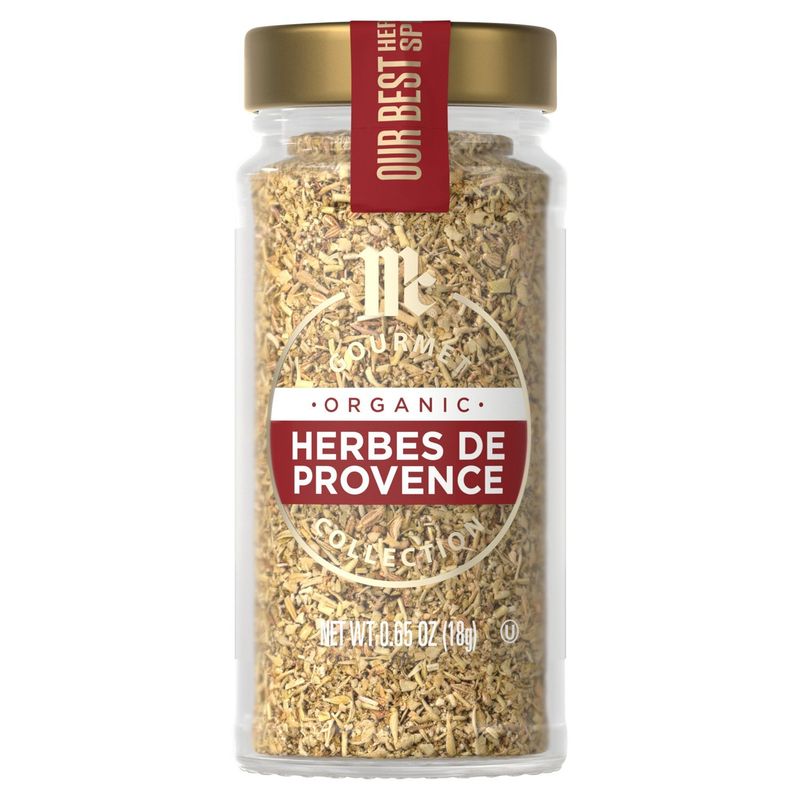McCormick Gourmet Collection Organic Herbes De Provence, 0.65 oz