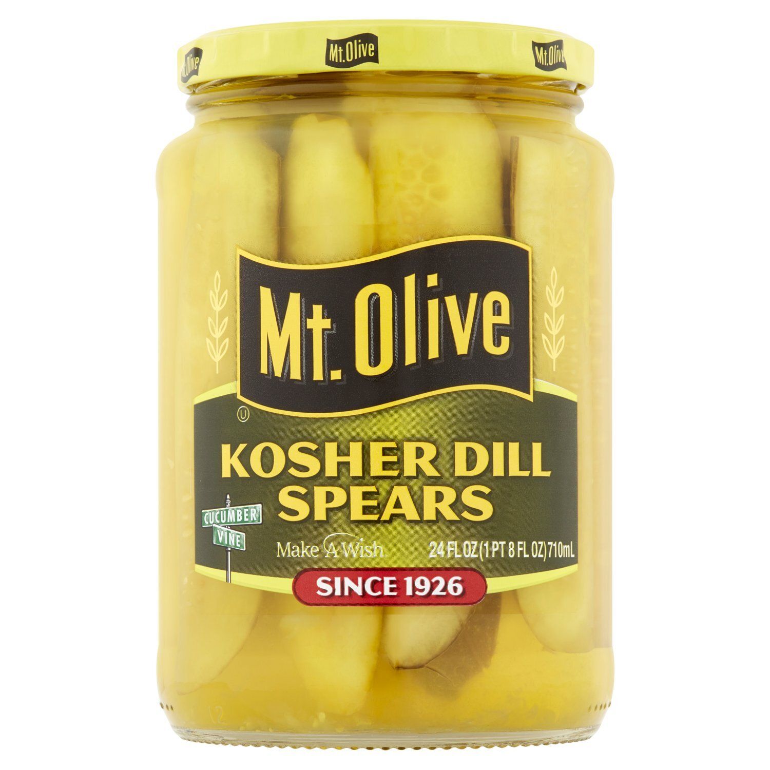 Mt. Olive Kosher Dill Spears, 24 fl oz
