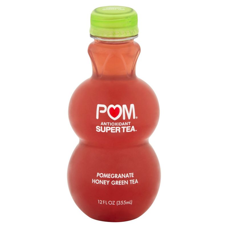 Pom Antioxidant Super Tea Pomegranate Honey Green Tea, 12 fl oz