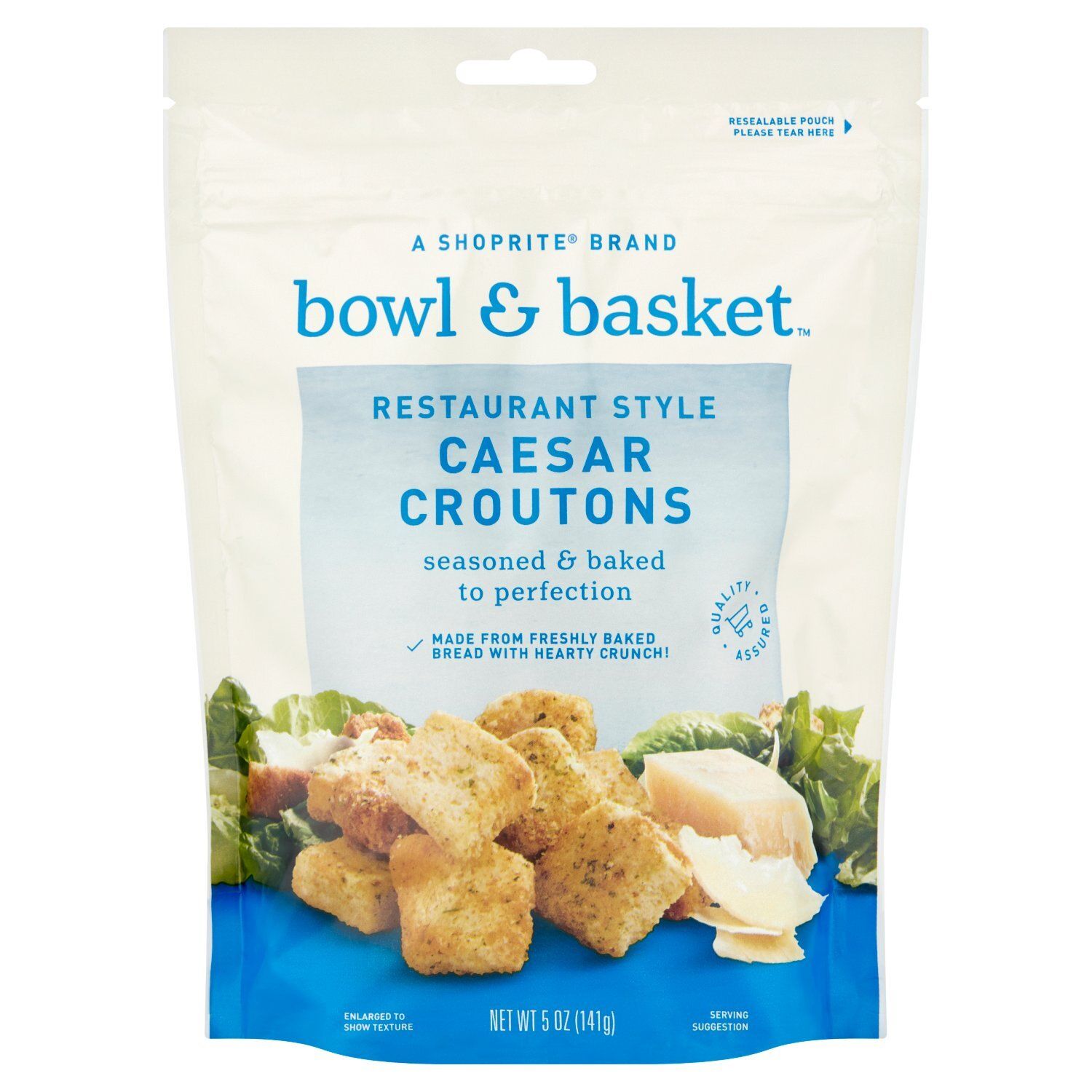 Bowl &amp; Basket Restaurant Style Caesar Croutons, 5 oz