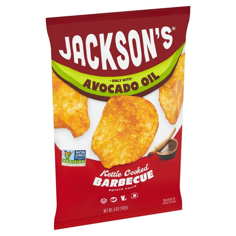 Jackson's Kettle Cooked Barbecue Potato Chips, 5 oz