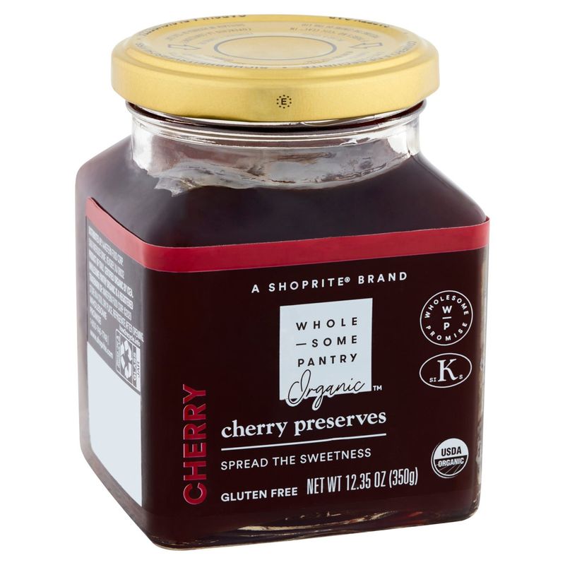 Wholesome Pantry Organic Cherry Preserves, 12.35 oz