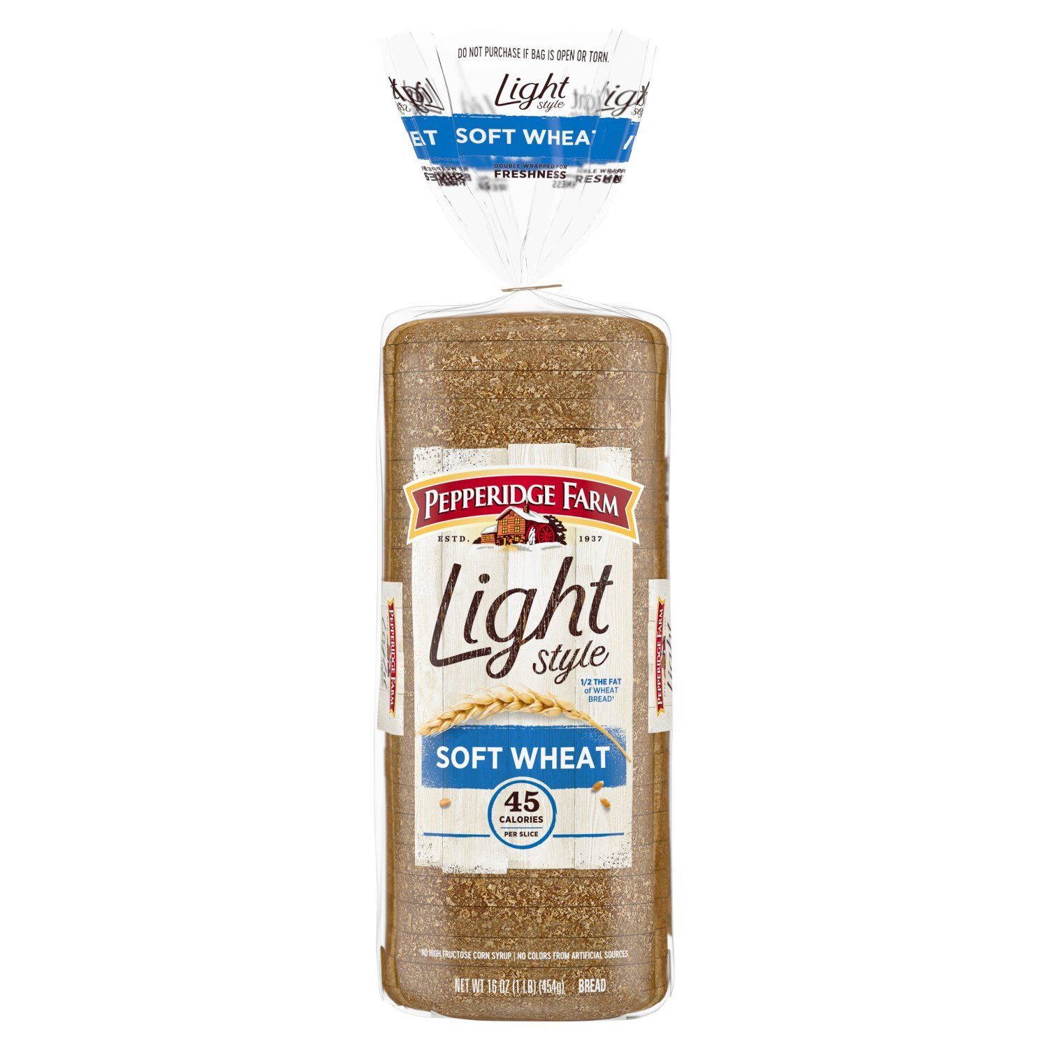 Pepperidge Farm Light Style Soft Wheat Bread, 16 oz