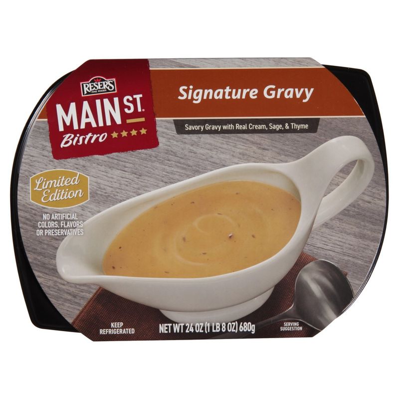 Reser's Fine Foods Main St Bistro Signature Gravy Limited Edition, 24 oz