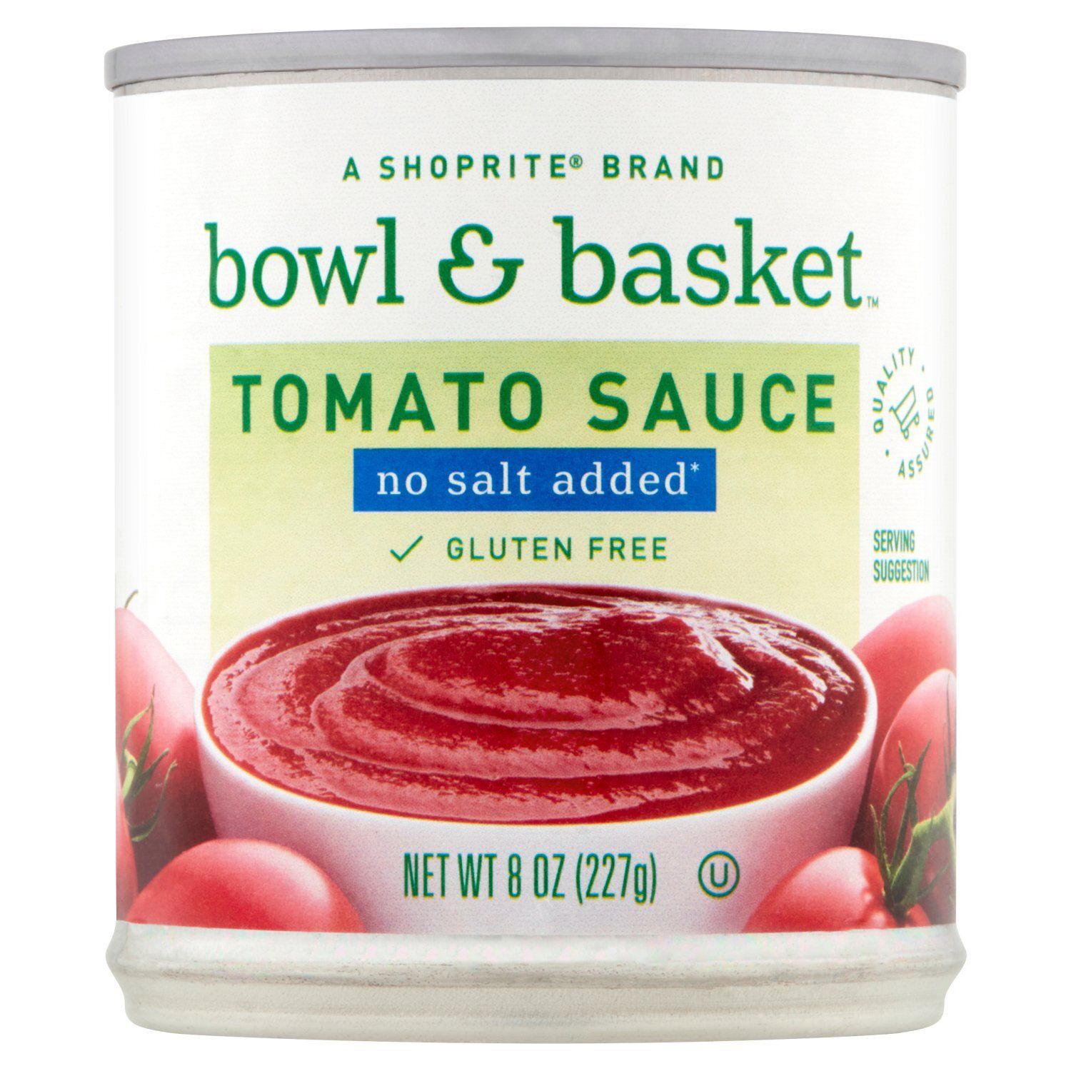 Bowl &amp; Basket No Salt Added Tomato Sauce, 8 oz