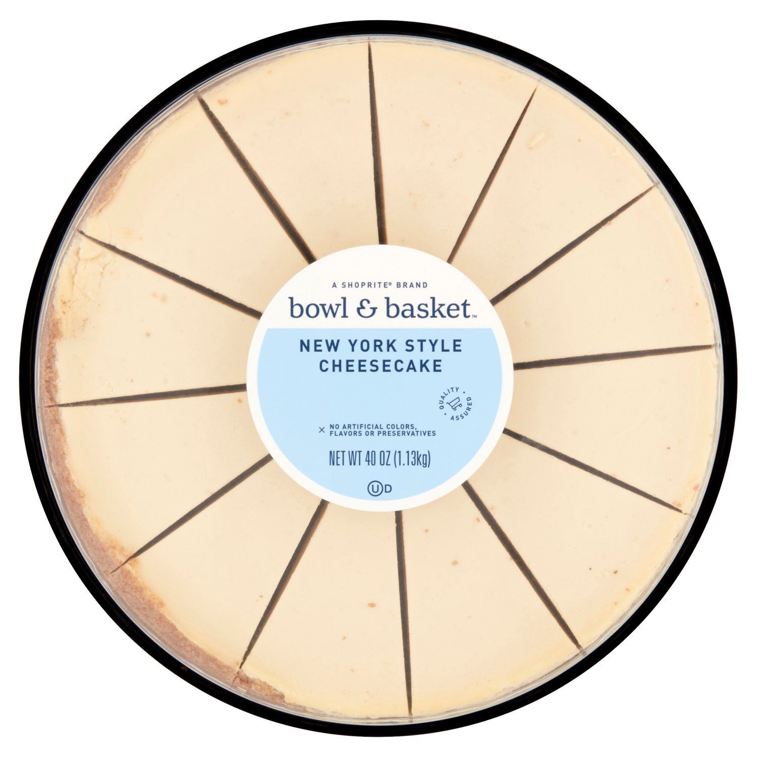 Bowl &amp; Basket New York Style Cheesecake, 40 oz