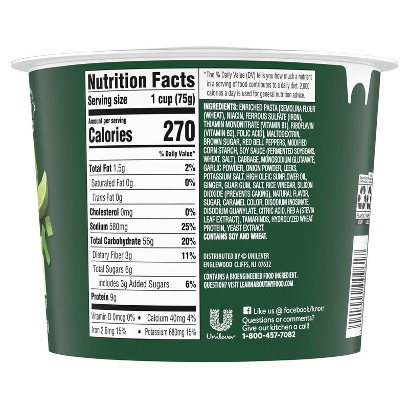 Knorr Pad Thai Pasta Cup, 2.6 oz
