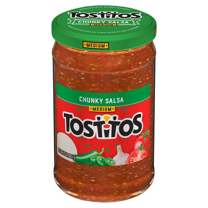 Tostitos Medium Chunky Salsa, 24 oz