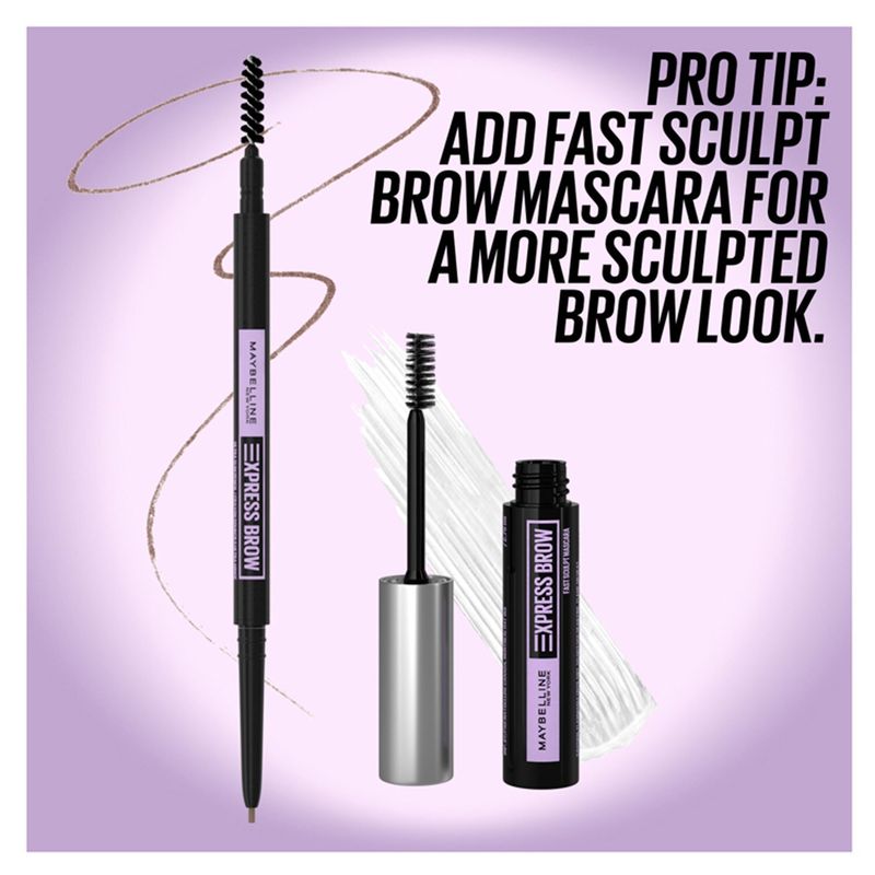 Maybelline New York Express Brow 255 Soft Brown Fast Sculpt Mascara