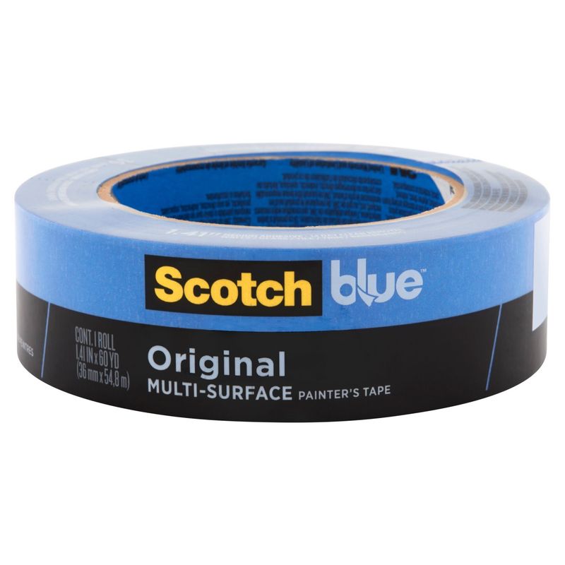 ScotchBlue Original 1.4" Medium Adhesive Painter's Tape, 1.41 in x 60 yd