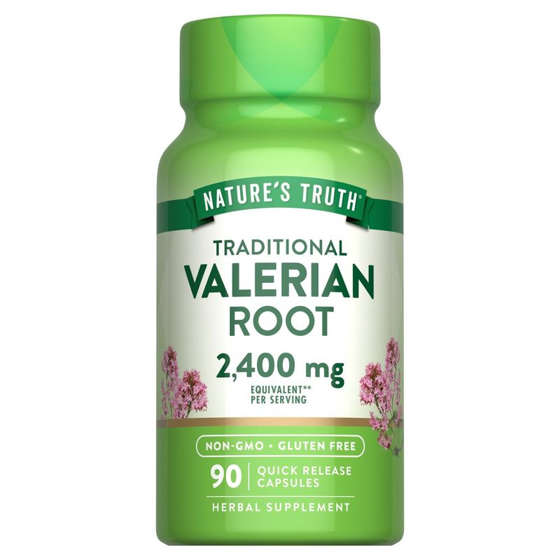 Nature's Truth Traditional Valerian Root Herbal Supplement, 90 count