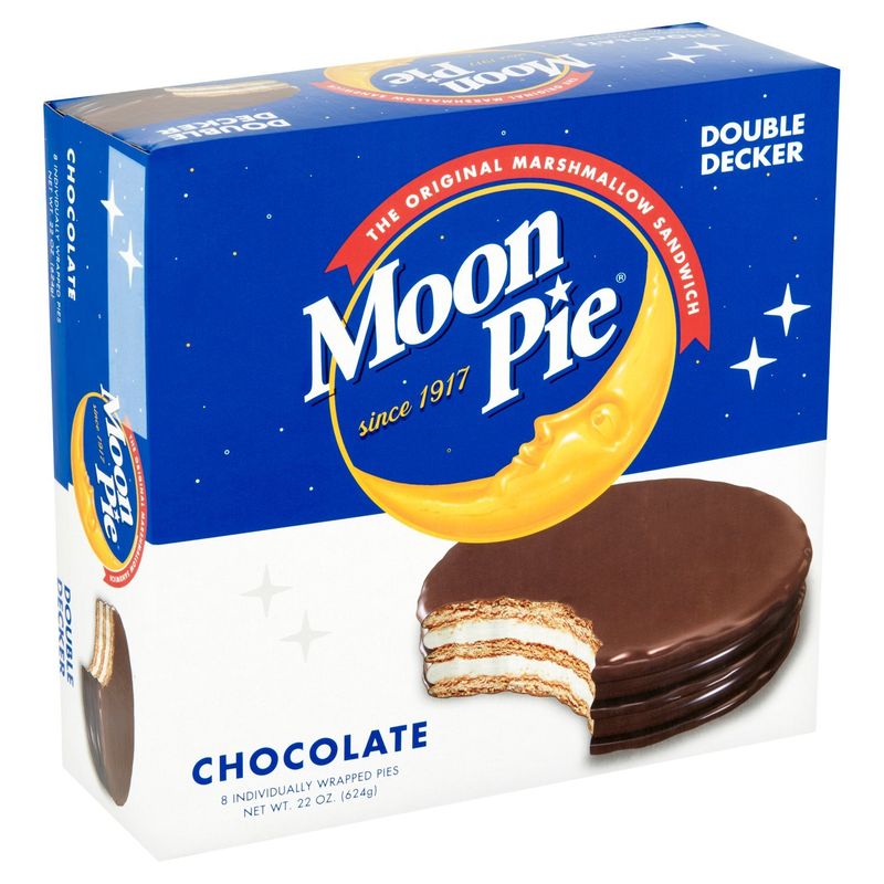Moon Pie Chocolate Double Decker, 8 count, 22 oz