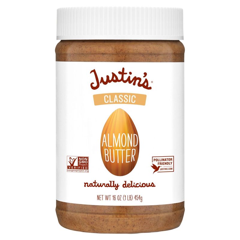 Justin's Classic Almond Butter, 16 oz