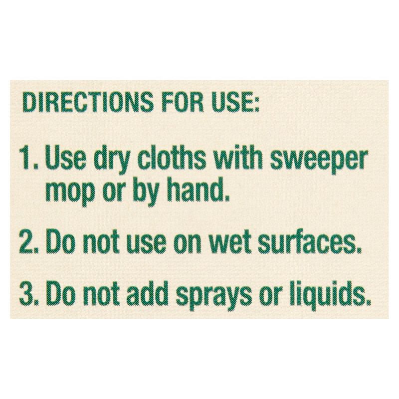 Paperbird Dry Unscented Sweeping Cloth Refills, 20 count