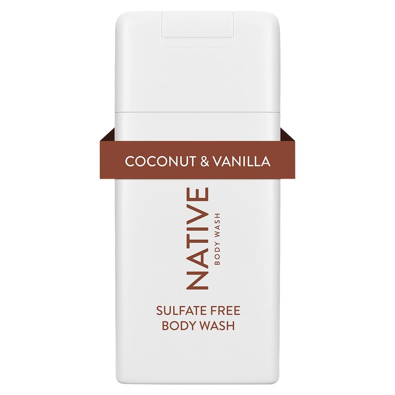 Native Coconut &amp; Vanilla Body Wash, 3 fl oz