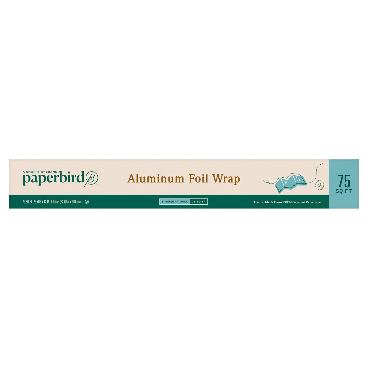 Paperbird Aluminum Foil Wrap, 1 count