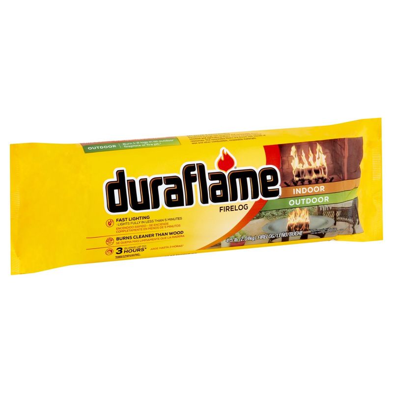 Duraflame Indoor Outdoor Firelog, 4.5 lb