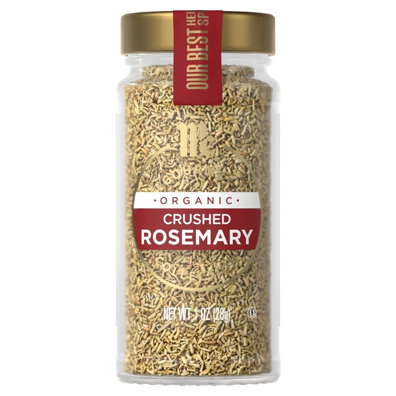 McCormick Gourmet Organic Crushed Rosemary, 1 oz