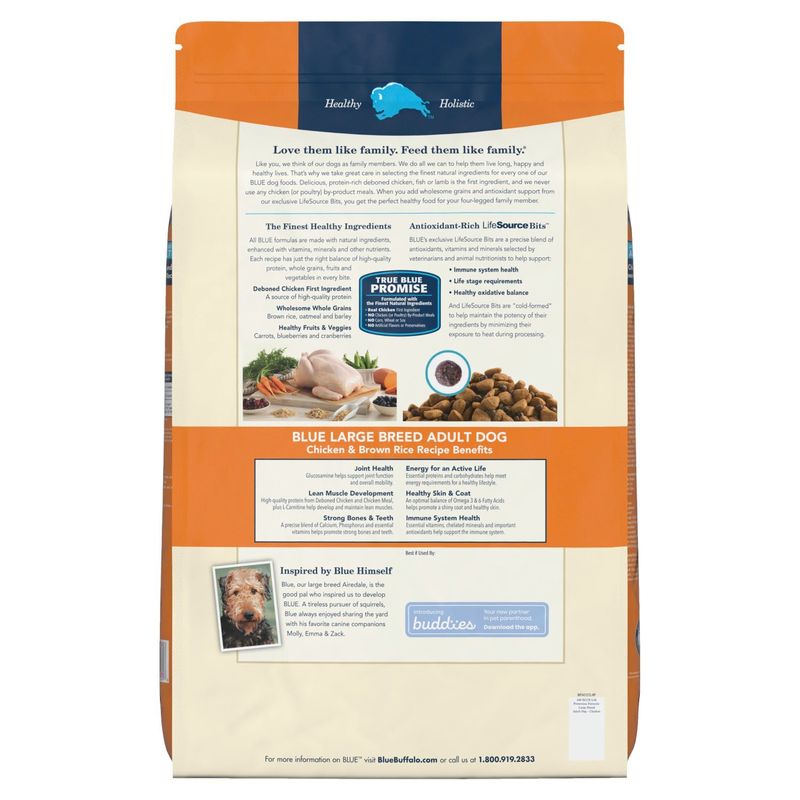 The Blue Buffalo Co. Blue Life Protection Formula Natural Food for Dogs, Large Breed Adult, 24 lbs