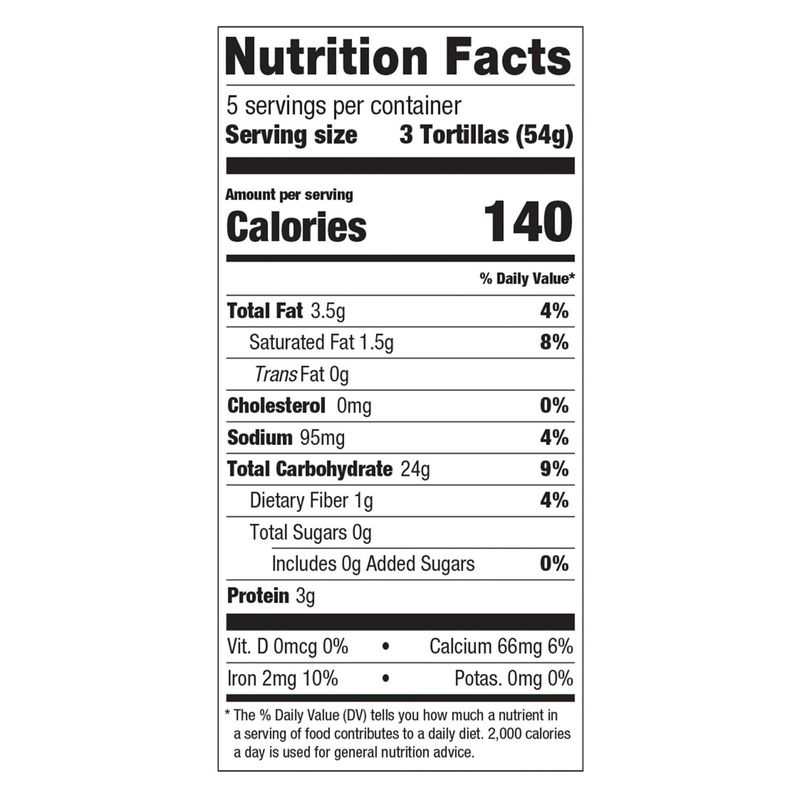 La Banderita Street Taco Thin Flour Tortillas, 16 count, 10.1 oz