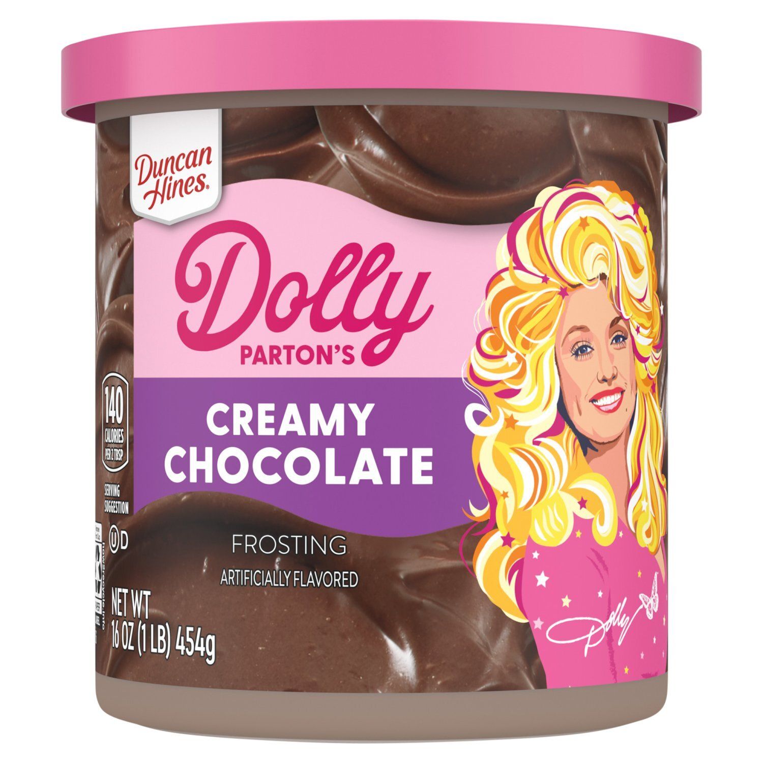 Duncan Hines Dolly Parton's Creamy Chocolate Frosting, 16 oz