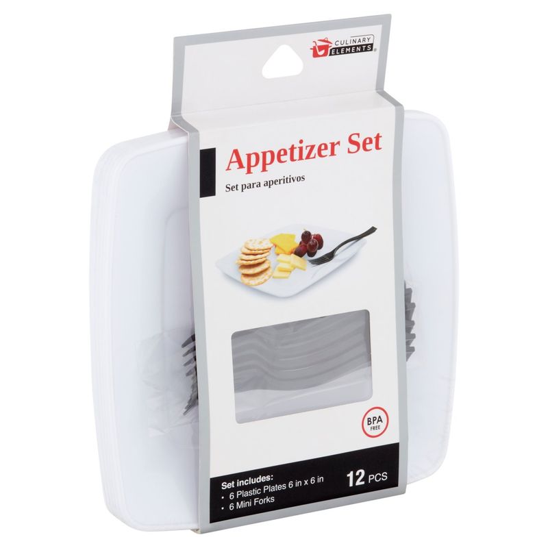 Culinary Elements Appetizer Set, 12 count