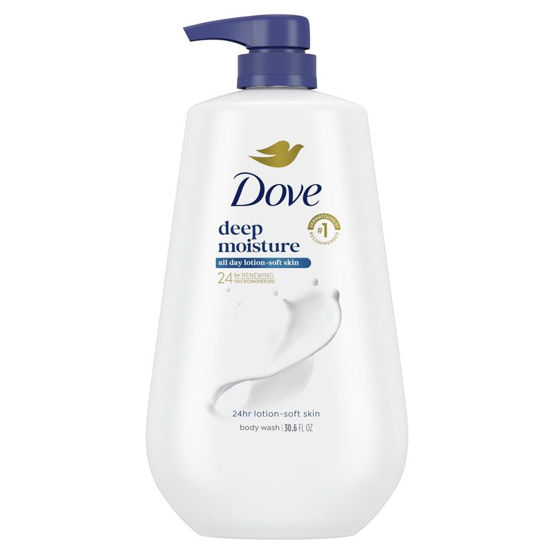 Dove Deep Moisture Body Wash, 30.6 fl oz