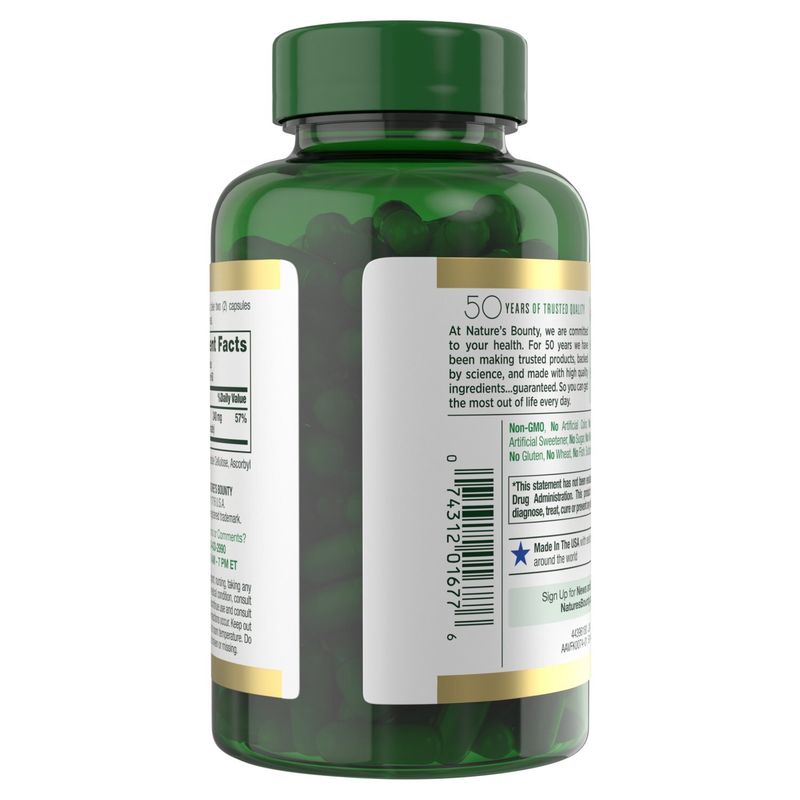 Nature's Bounty High Absorption Magnesium Glycinate Mineral Supplement Value Pack, 120 count