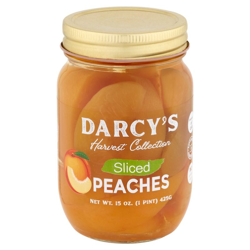 Darcy's Harvest Collection Sliced Peaches, 15 oz