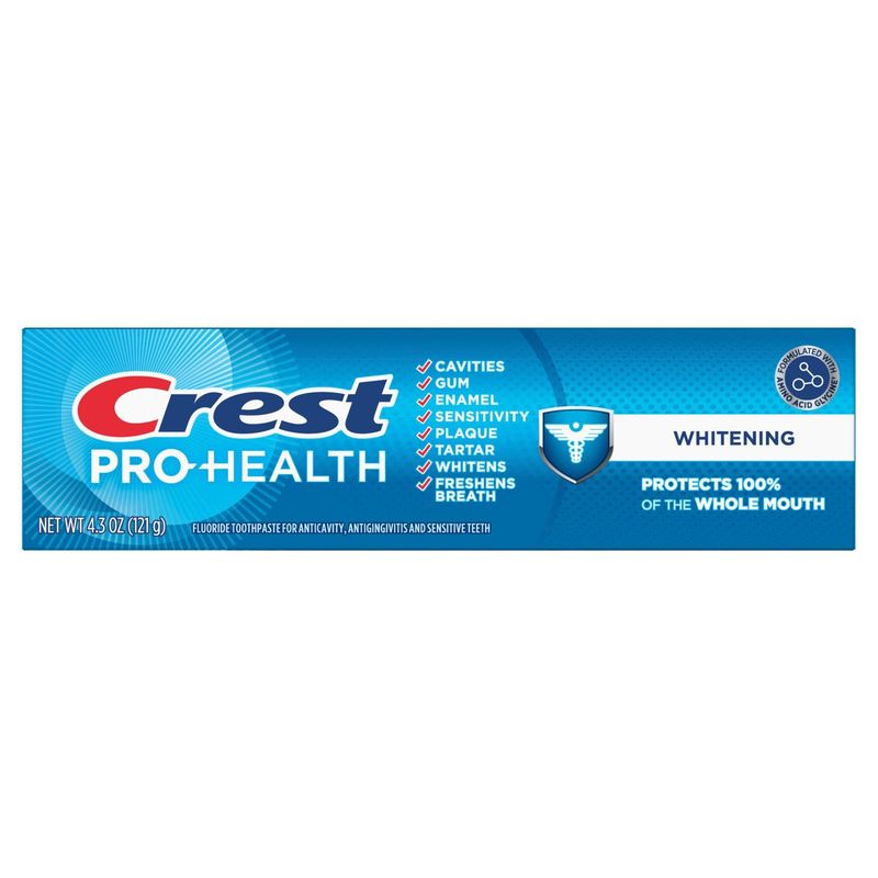 Crest Pro-Health Whitening Fluoride Toothpaste, 4.3 oz