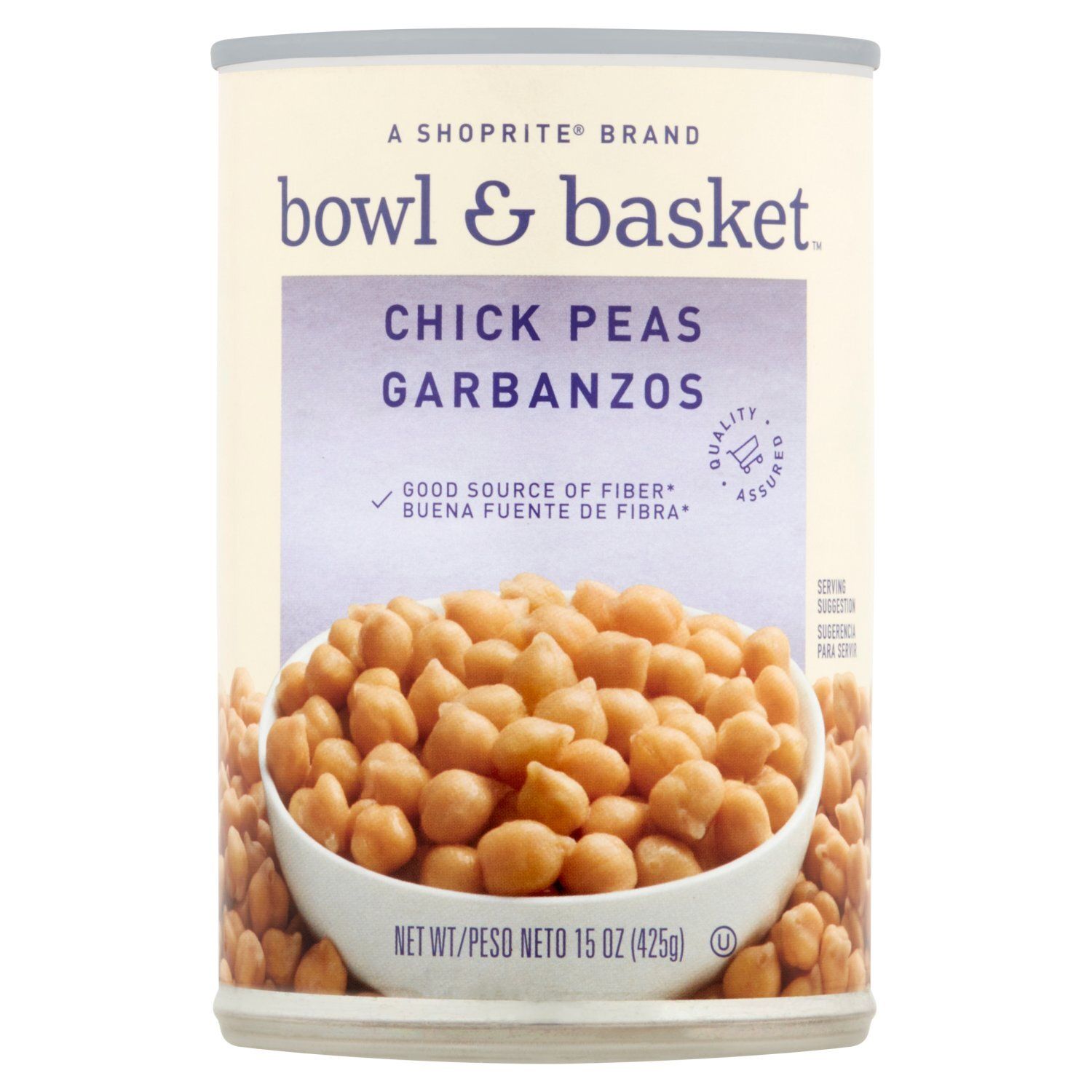 Bowl &amp; Basket Chick Peas, 15 oz