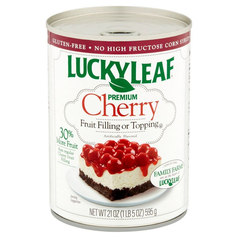 Lucky Leaf Premium Cherry Fruit Filling or Topping, 21 oz