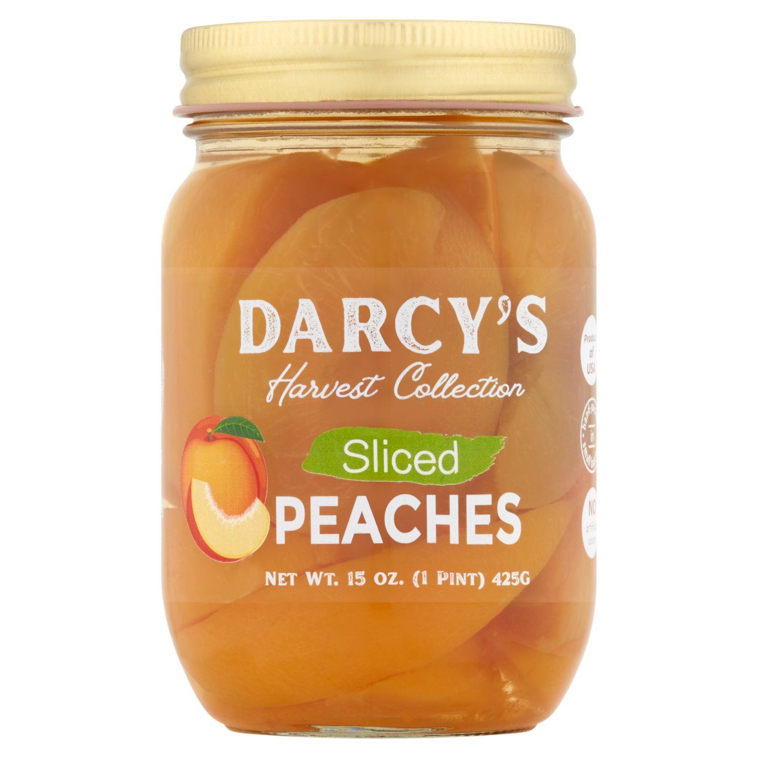 Darcy's Harvest Collection Sliced Peaches, 15 oz