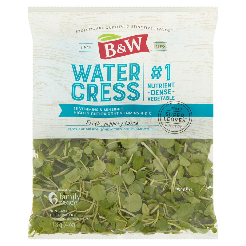 B&amp;W Watercress, 4 oz bag